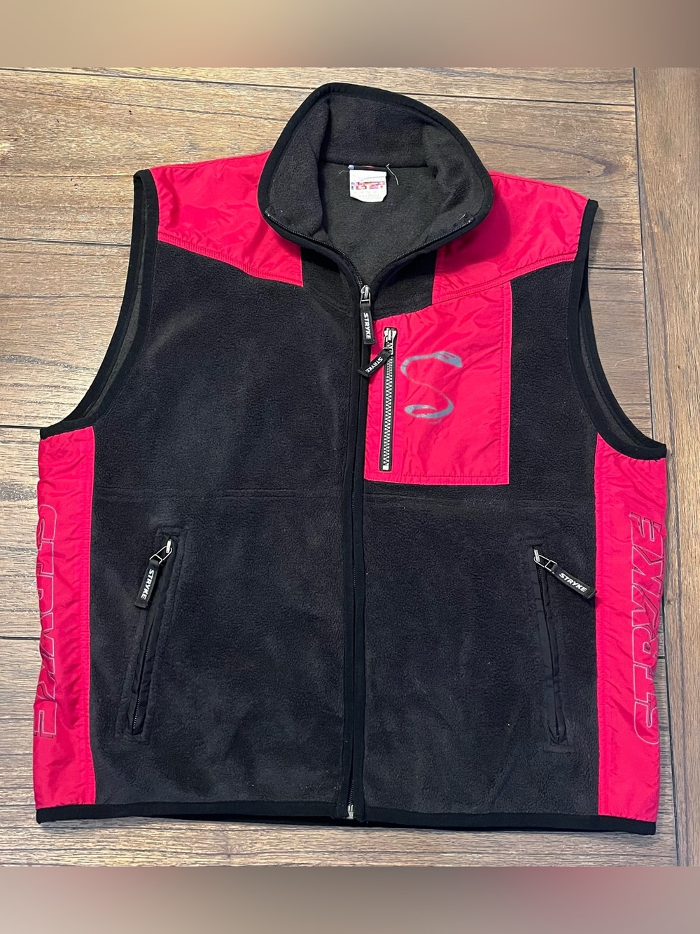 Vintage Stryke by Spyder Fleece Vest Mens Medium Y2K 90’s